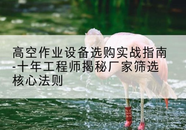 中沙群岛剪叉式升降机厂家-高空作业设备选购实战指南-十年工程师揭秘厂家筛选核心法则